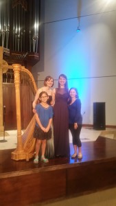 With young musicians from the audience!